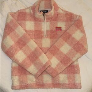 NWOT Dairy Boy Mountain Fleece in Pink Lemonade M/L